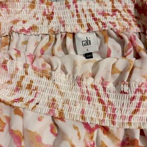 CAbi limited new release off shoulder top.  Size L